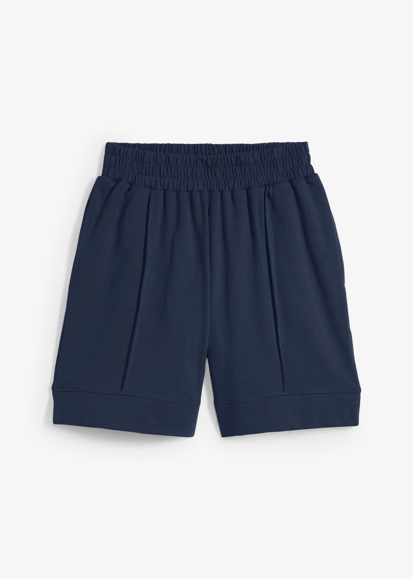 Short en molleton de coton mélangé • bleu foncé • Boutique bonprix