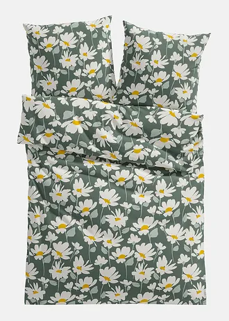 Linon dekbedovertrek • groen • bonprix online shop