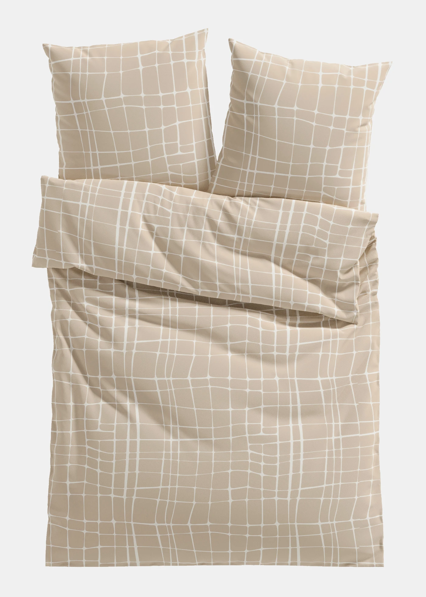 Pościel z batystu • kremowy • sklep bonprix