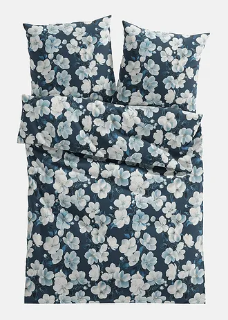 Pamutszövet ágyneműhuzat • olajkék • bonprix áruház