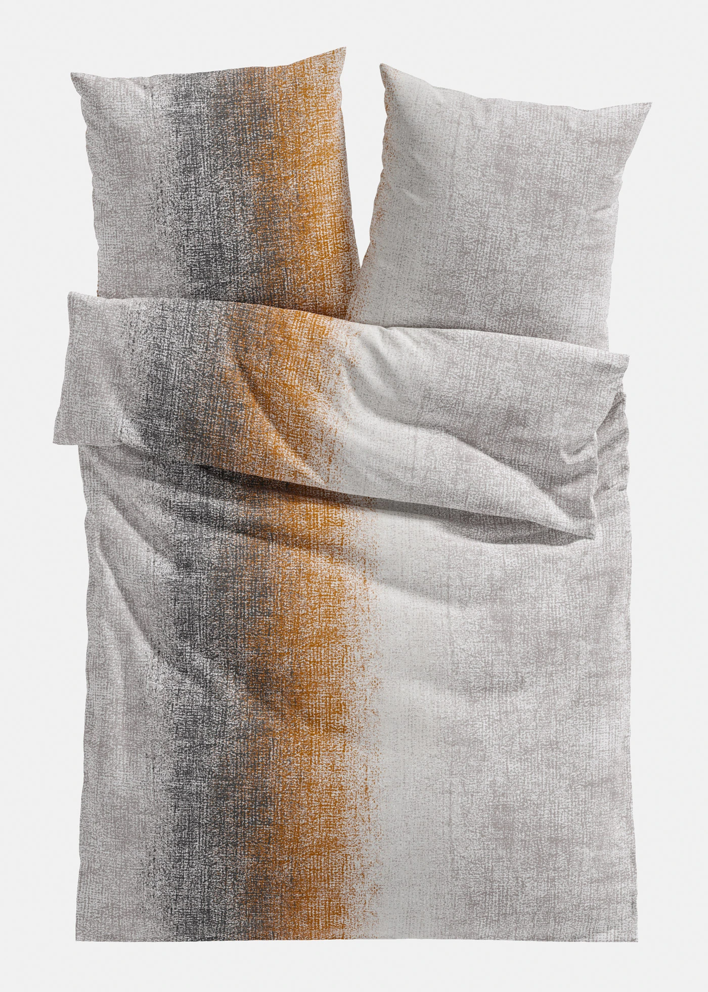 Linon dekbedovertrek • grijs-bruin • bonprix online shop