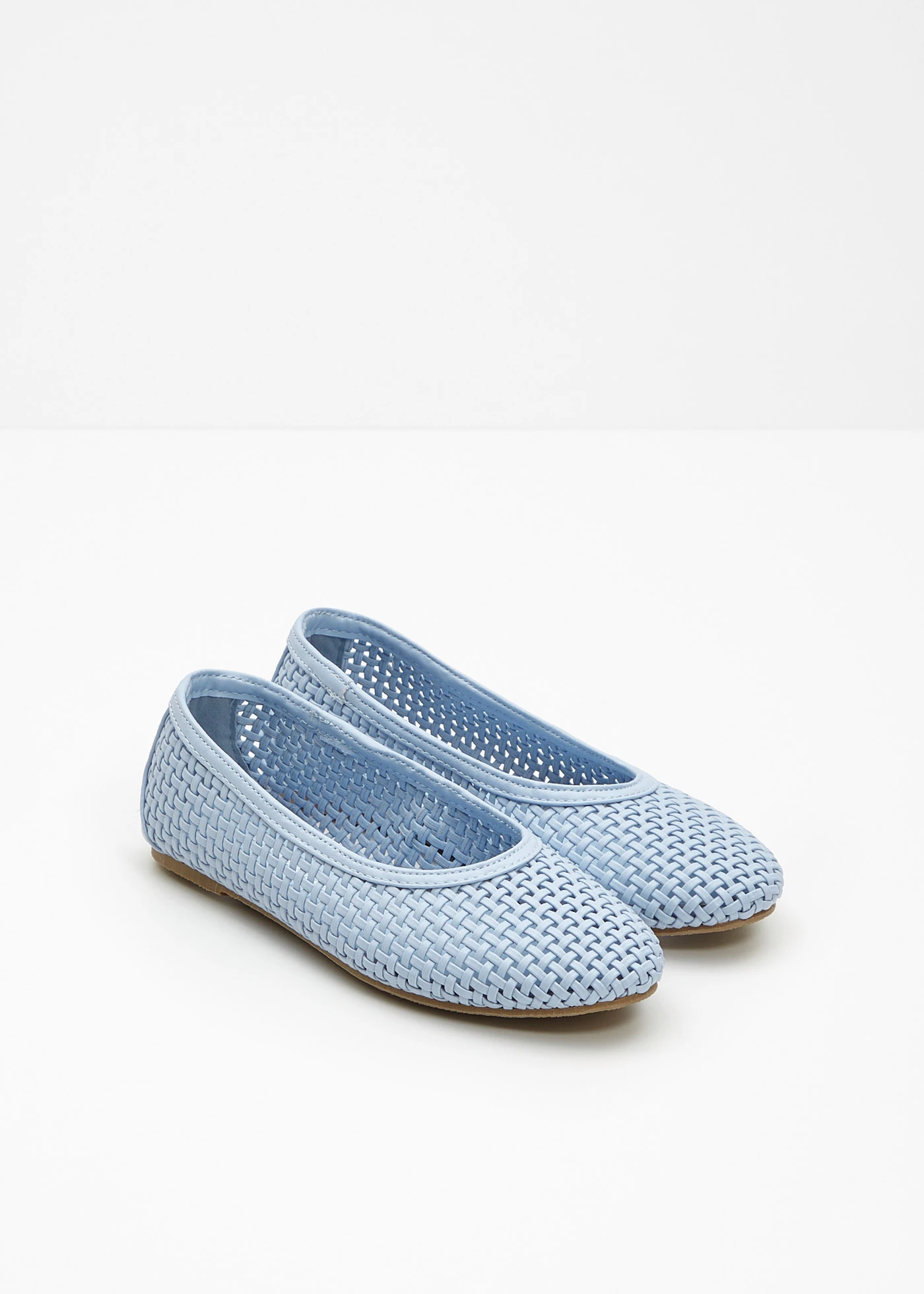 Balerini din material moale • bleu • magazin bonprix