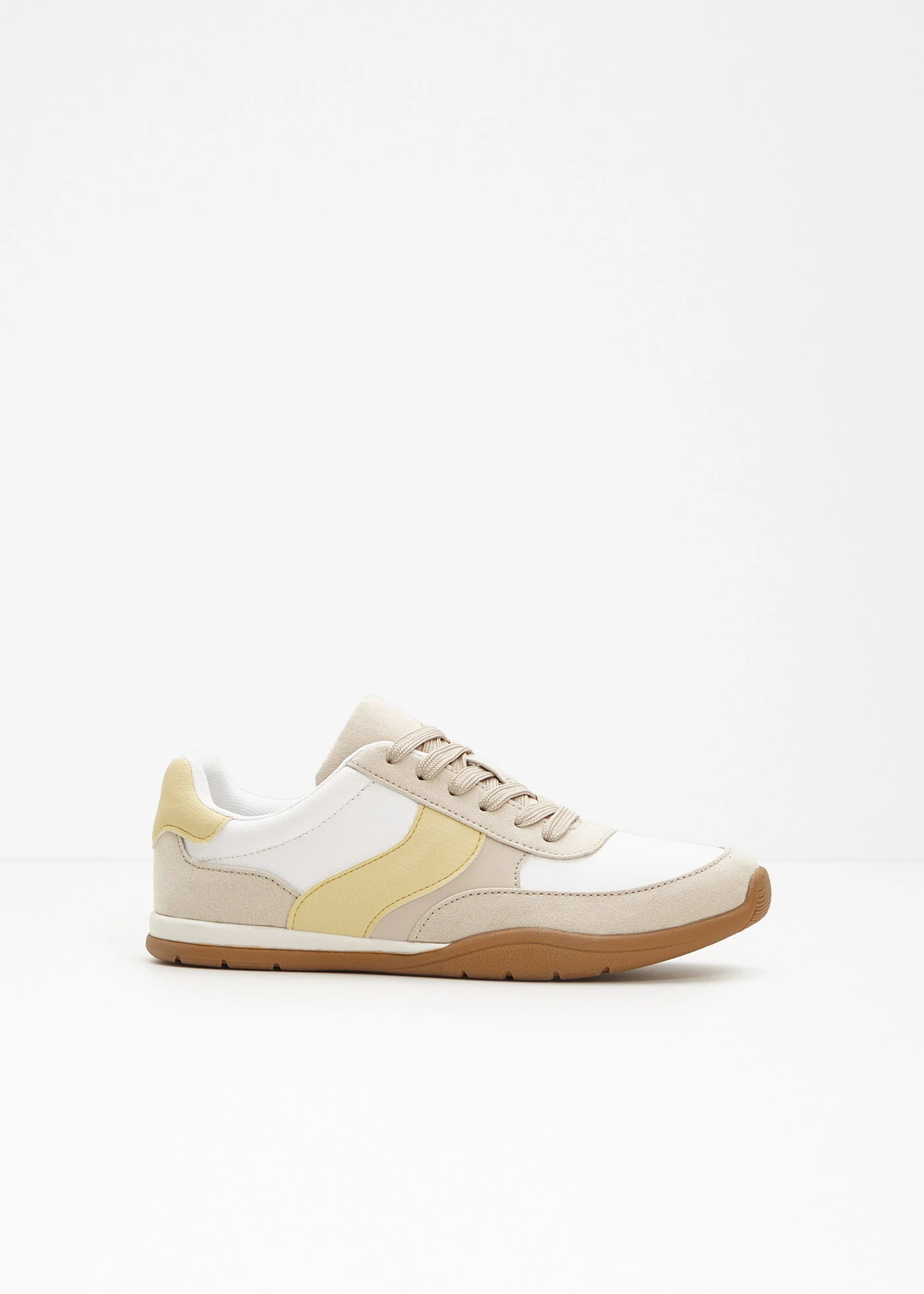 Tenisky Retrolook • biela-svetlopiesková-svetložltá • obchod bonprix