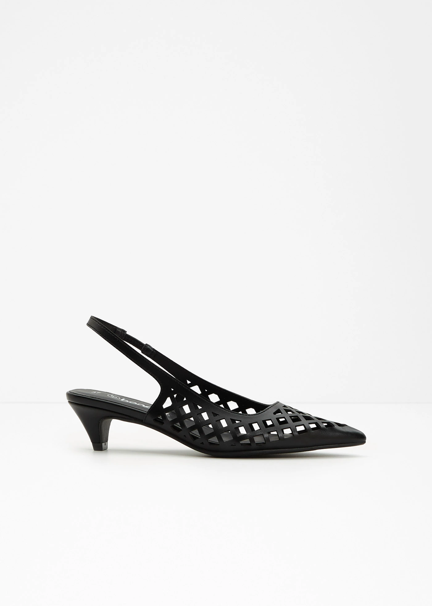 Slingback pumps met cut-outs • zwart • bonprix online shop