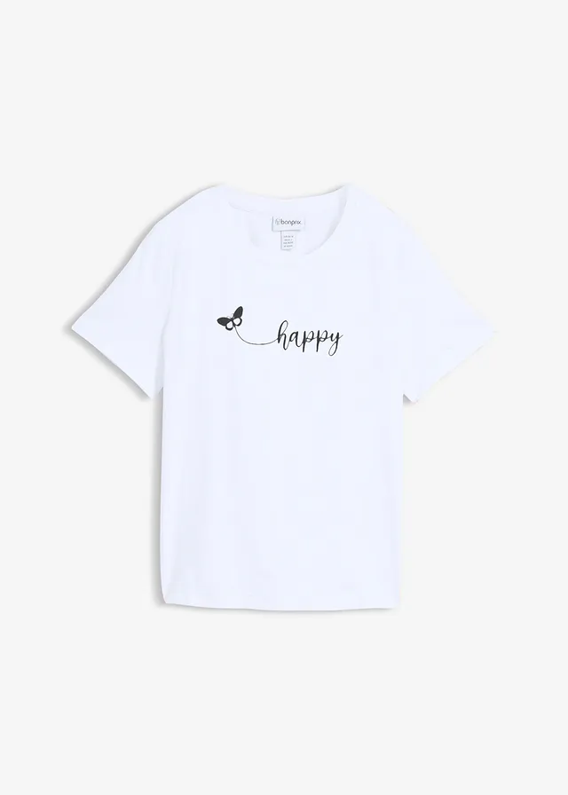T-shirt van katoen
