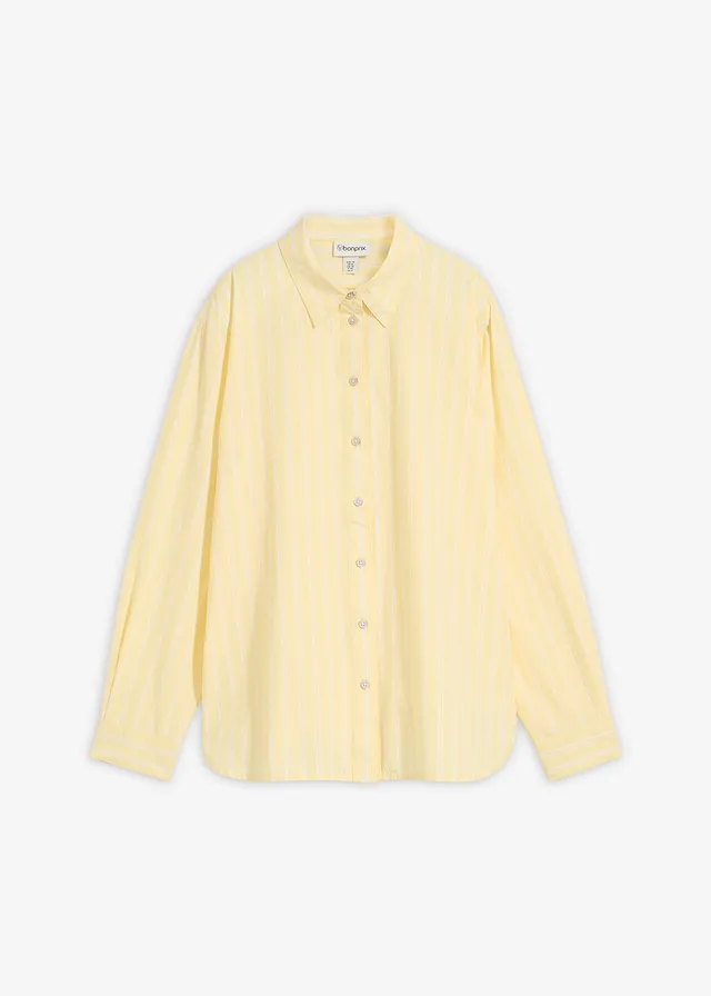 Chemisier rayé 100% coton