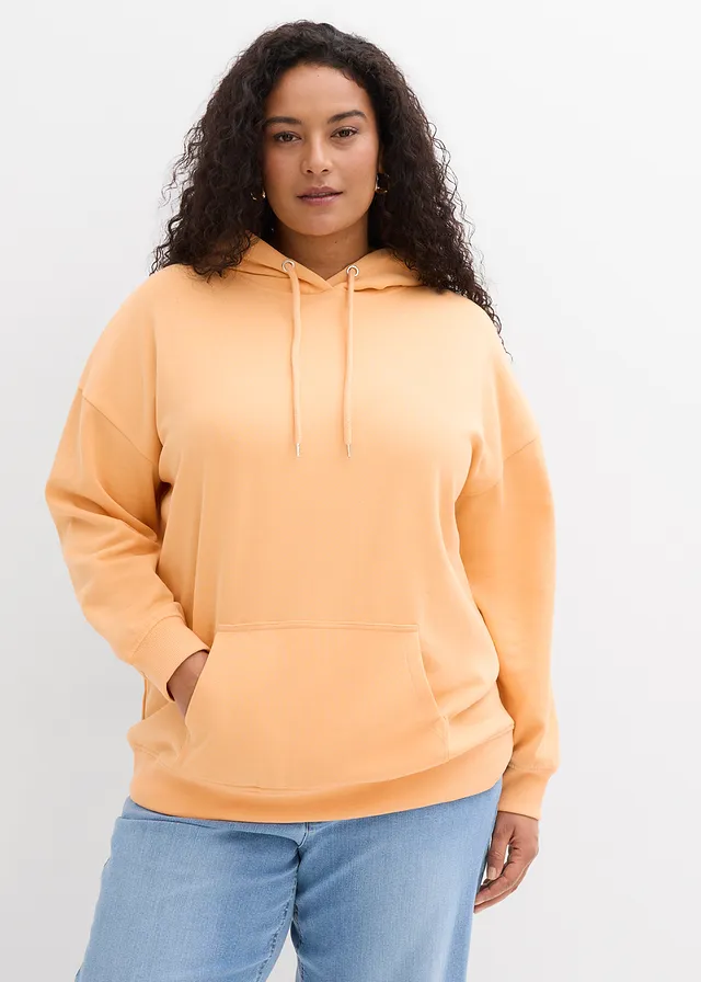 Oversized hoodie, Kleur: papaya