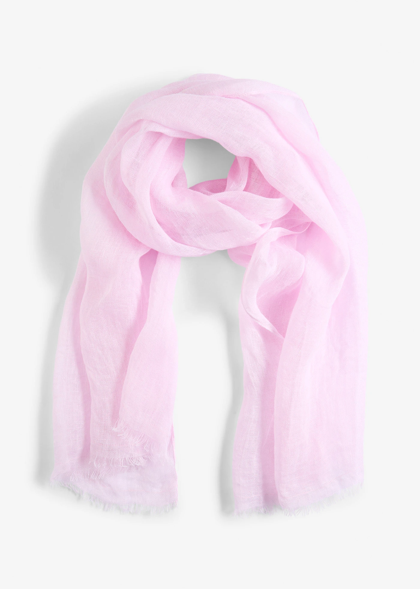 Foulard estival en lin • rose cristal • Boutique bonprix