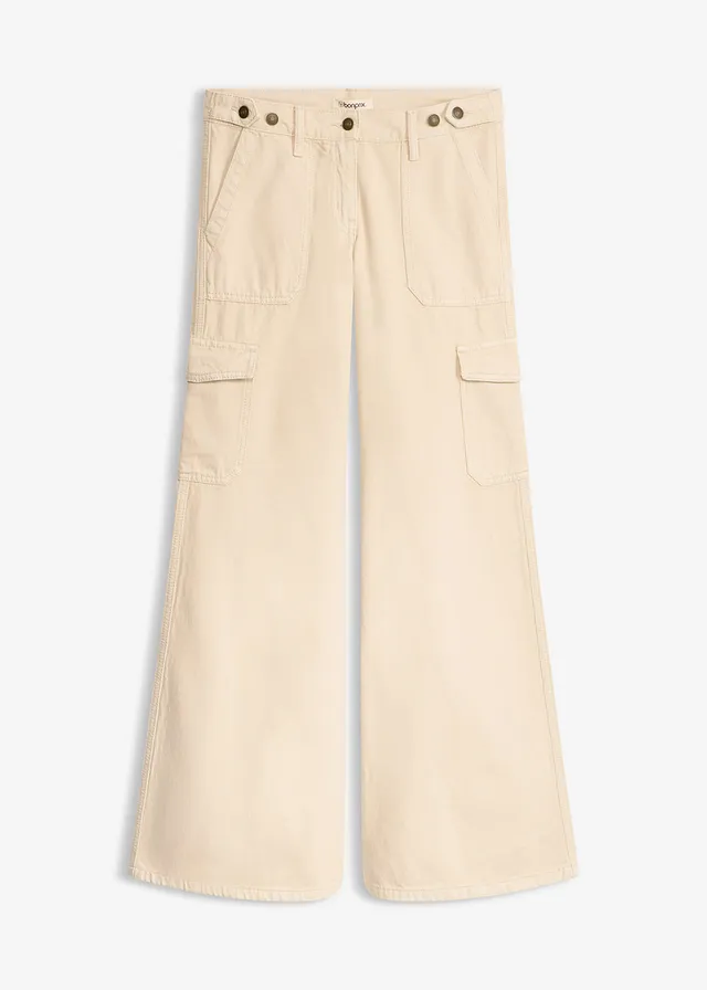 Cargo broek van puur katoen