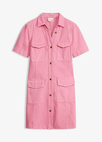 Robe courte 100% coton • mauve • Boutique bonprix