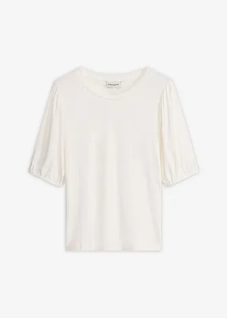 T-shirt doux en viscose extensible
