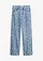 Straight jeans, high waist, Kleur: lichtblauw denim used
