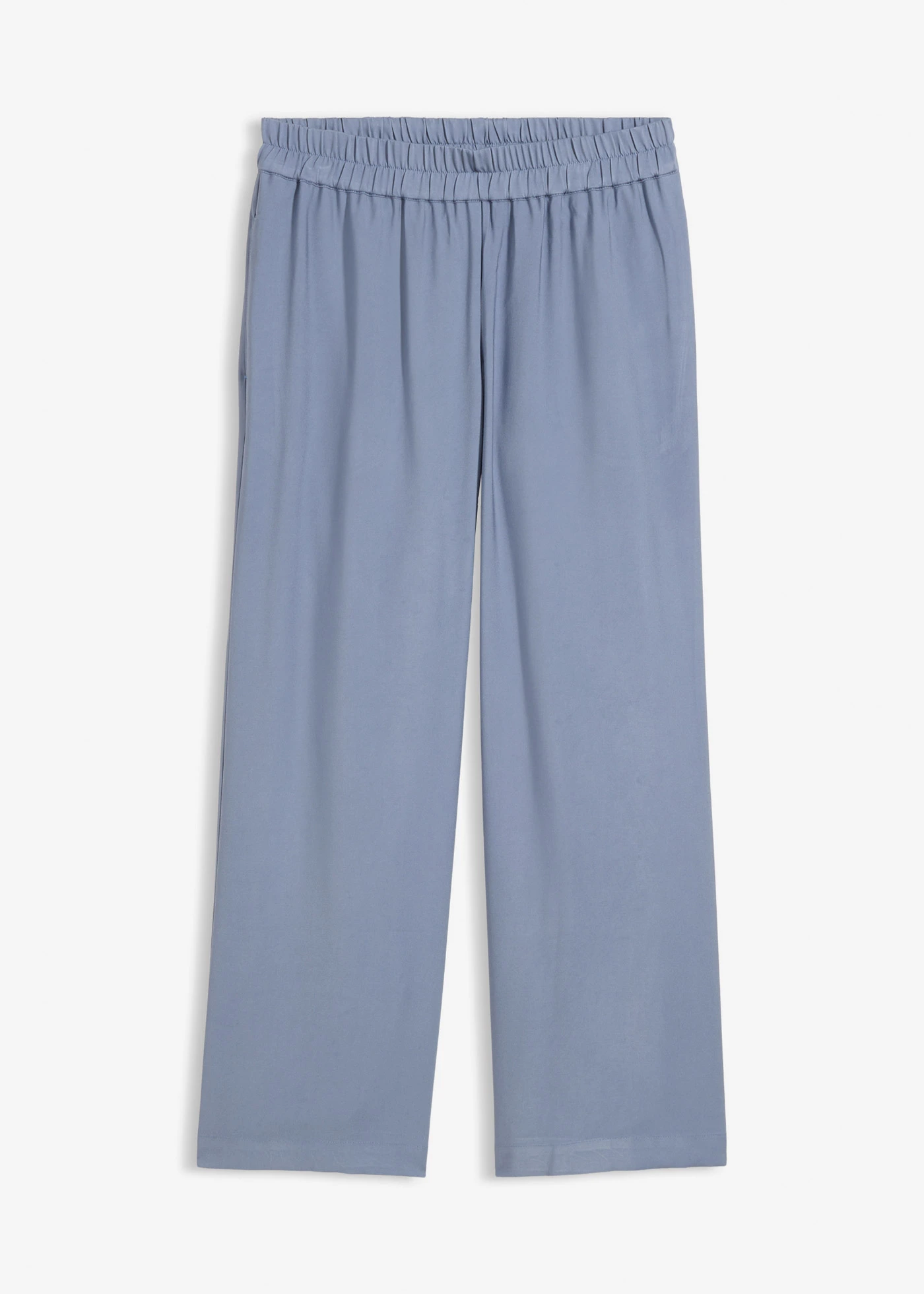 Culotte nohavice z jemného viskózového mixu • dymovo modrá • obchod bonprix