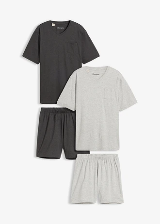 Shortama met katoen (4-dlg. set)