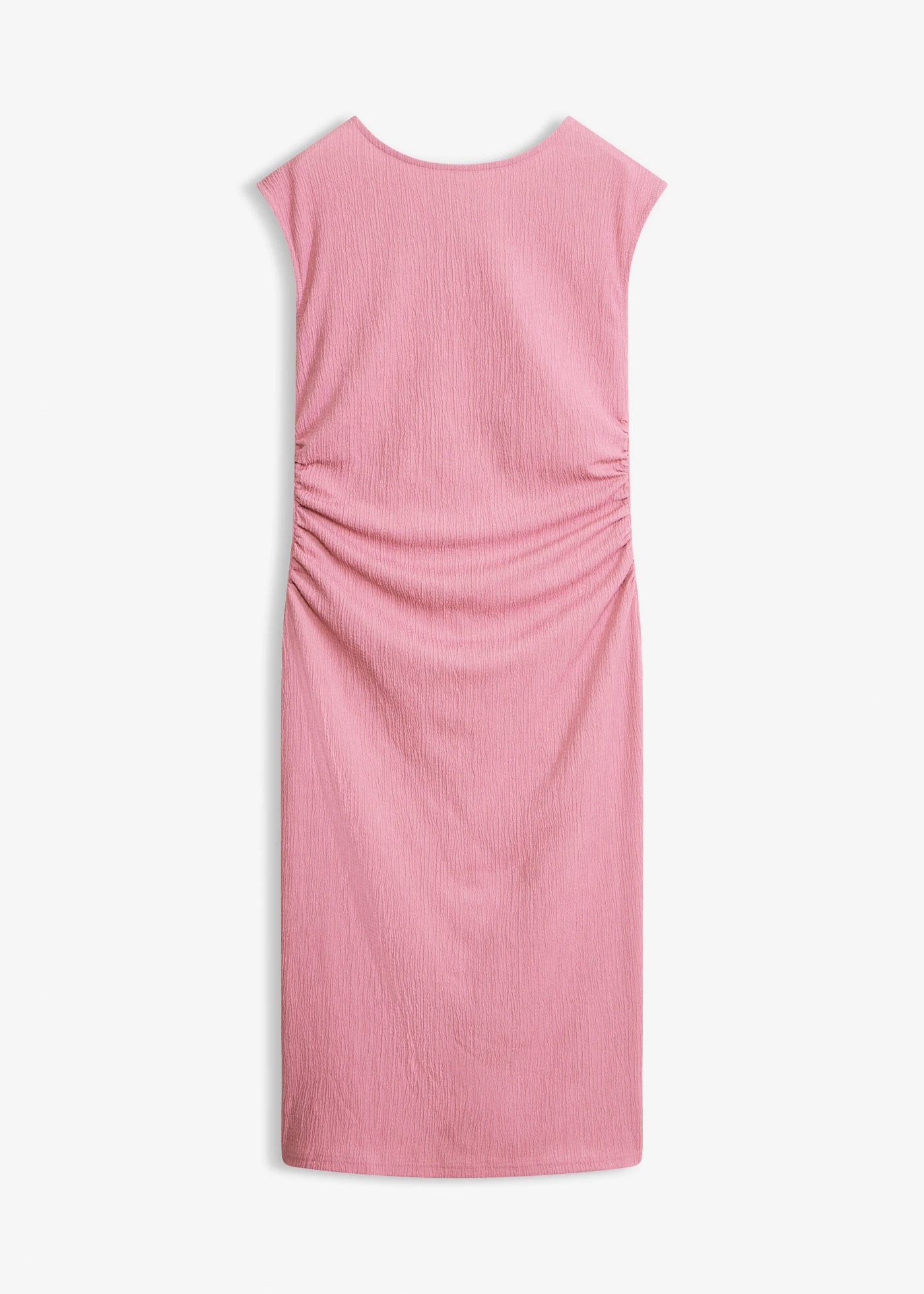 Robe en jersey crêpe texturé • mauve • Boutique bonprix