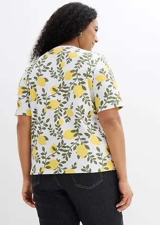 T-shirt van puur biologisch katoen, Kleur: wit