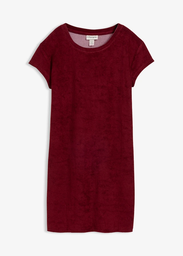 Robe en jersey éponge