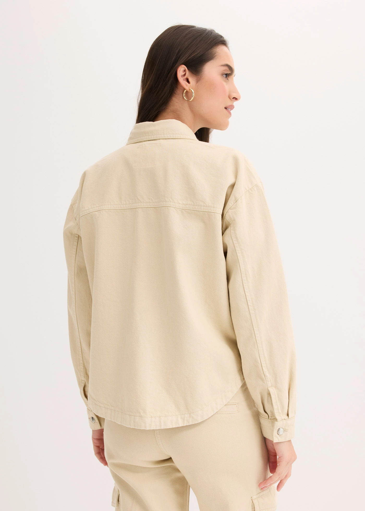 Surchemise 100% coton • sable clair • Boutique bonprix