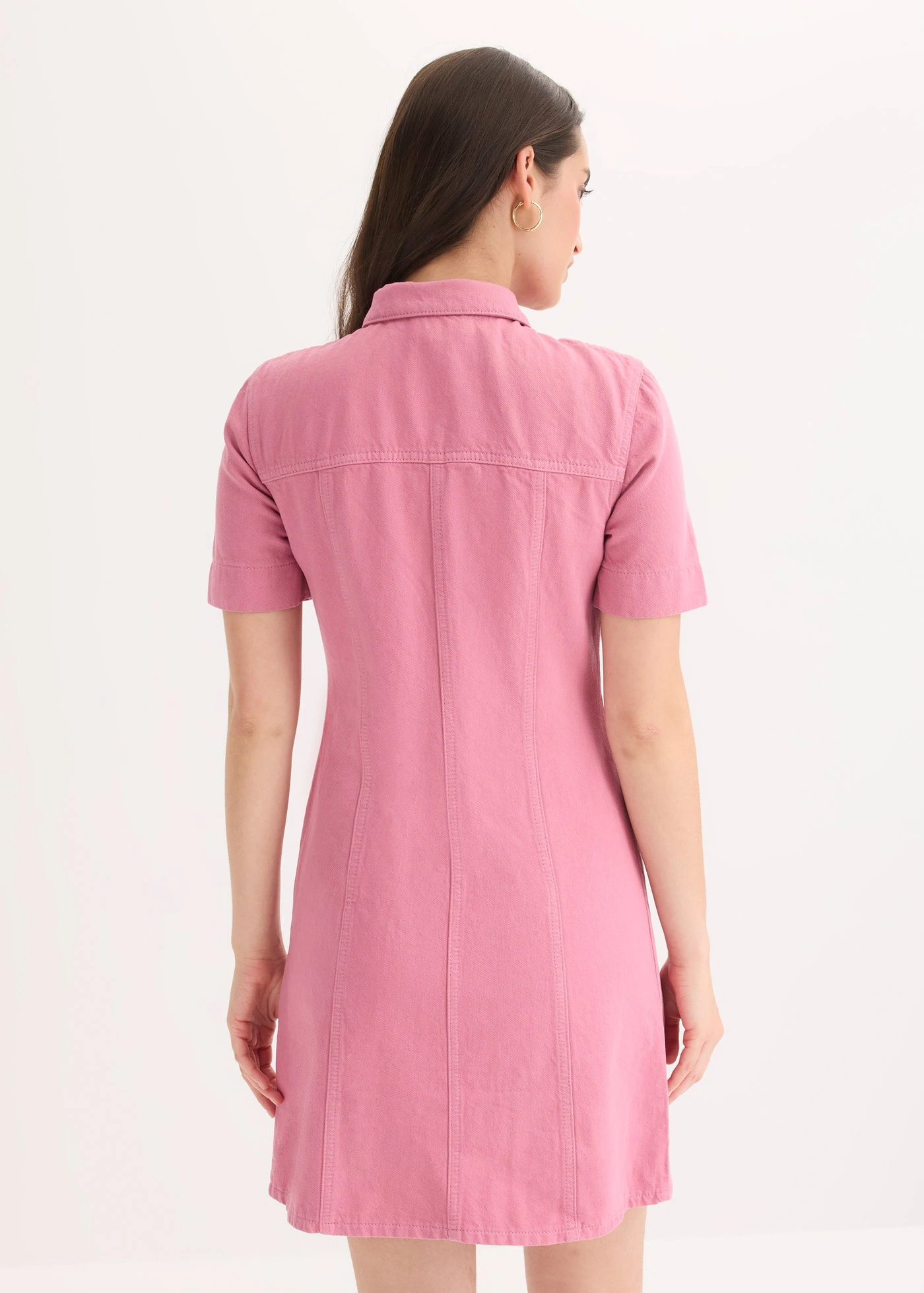 Rochie mini din bumbac 100% • mov-maroniu • magazin bonprix