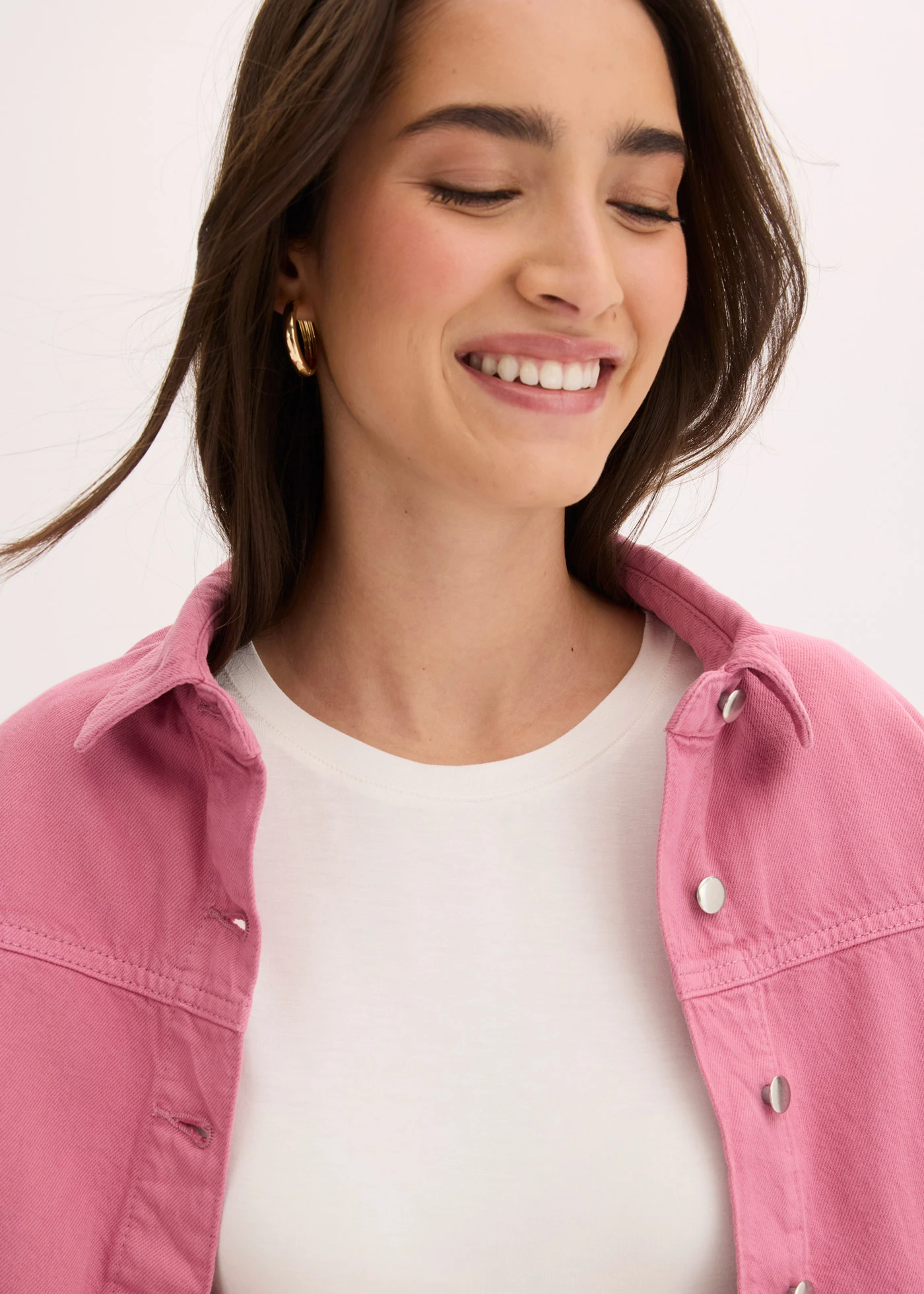 Shirt in een zachte viscosemix • wolwit • bonprix online shop