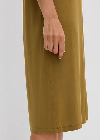 Shirtjurk van een soepele viscosemix • natuurgroen • bonprix online shop
