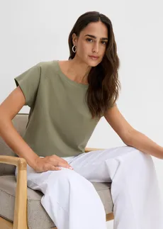 Tricou din bumbac organic 100% • oliv • magazin bonprix