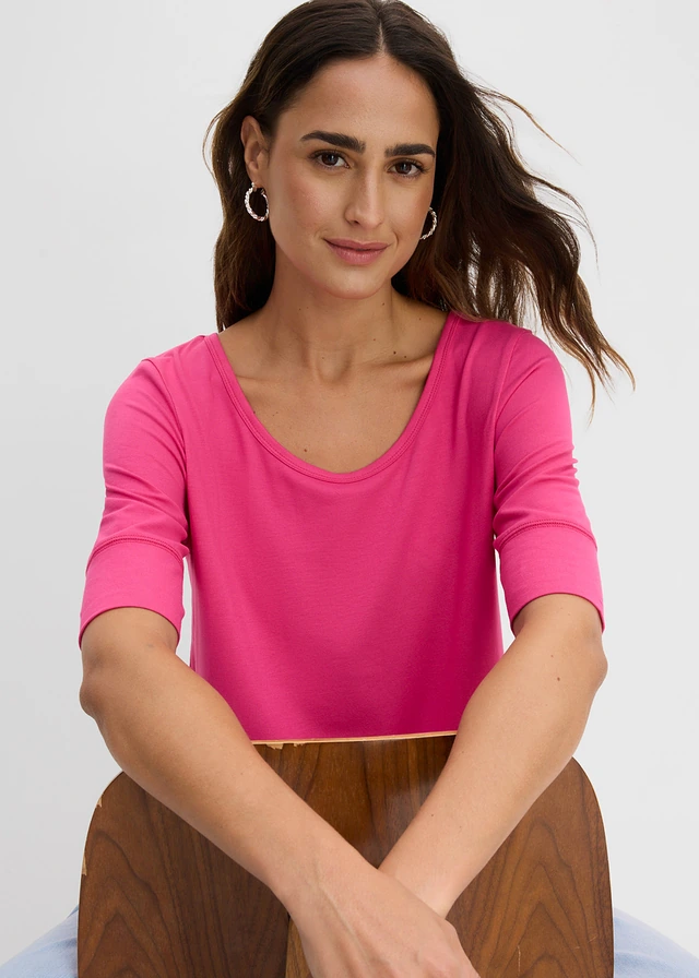 Tričko z mäkkého viskózového mixu • pinklady • obchod bonprix