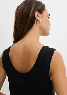 Robe près du corps en jersey • noir • Boutique bonprix