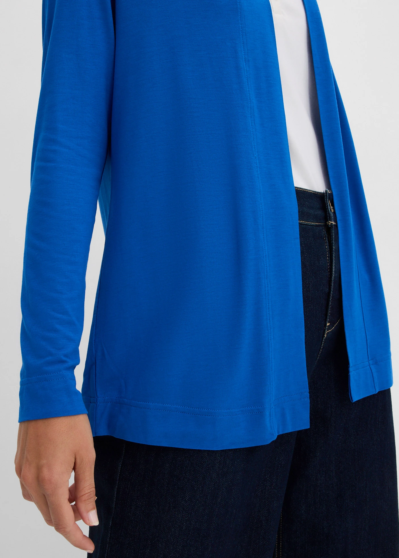 Shirtvest van zacht viscose • arctisch blauw • bonprix online shop