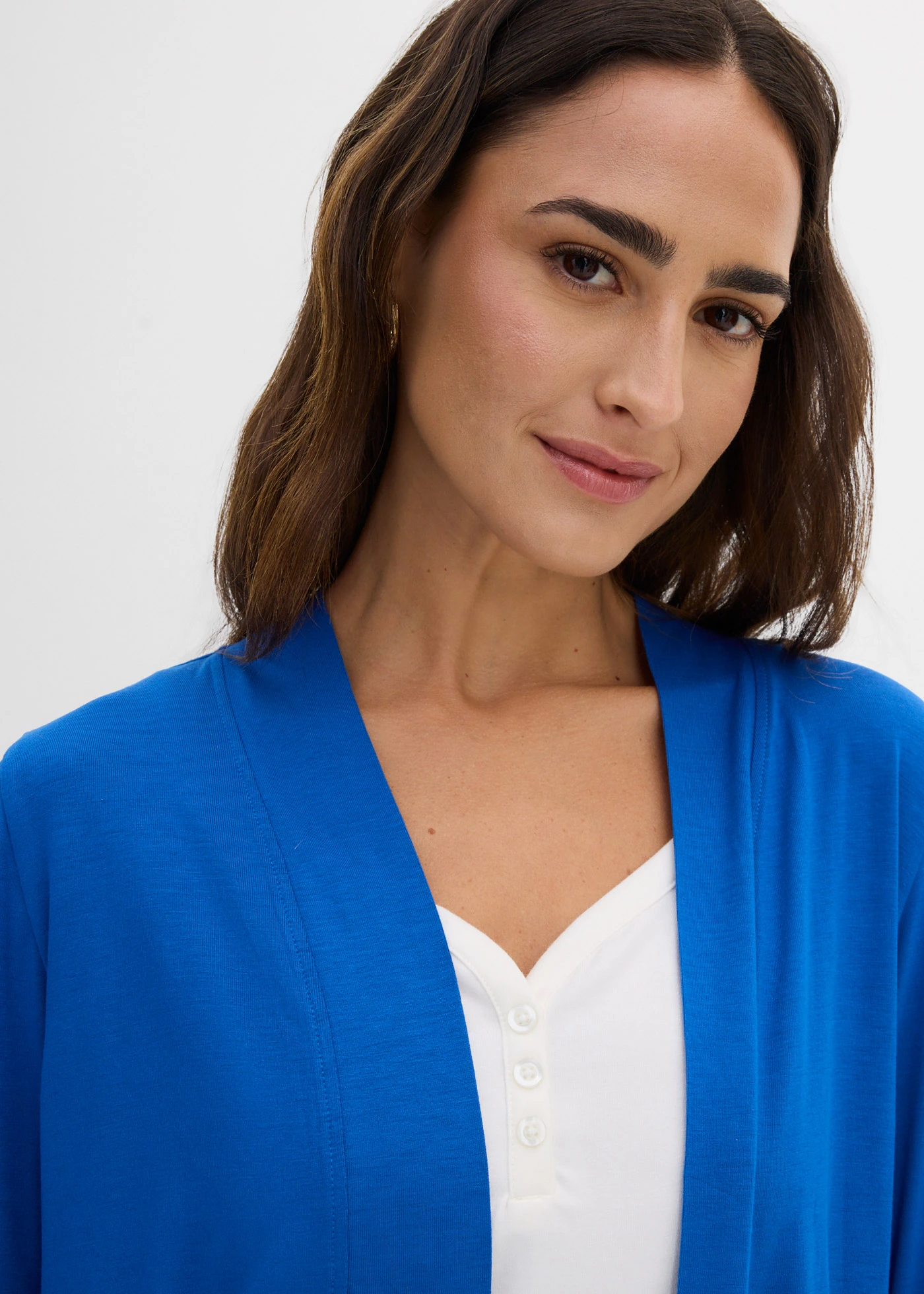 Gilet fin en viscose douce • bleu arctique • Boutique bonprix