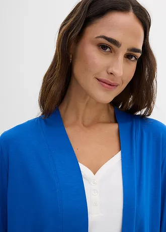 Shirtvest van zacht viscose • arctisch blauw • bonprix online shop