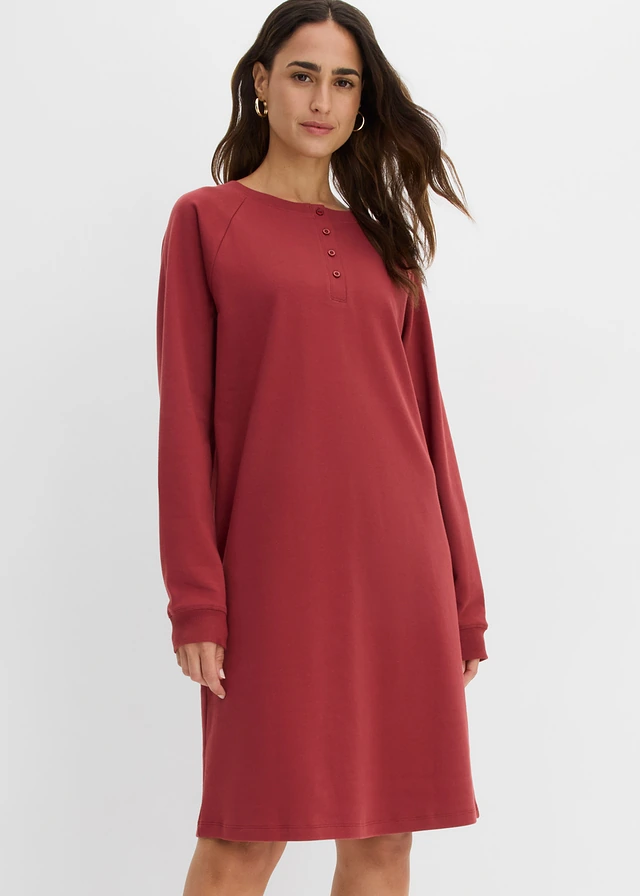 Shirtjurk van stevige interlockstof • woestijnrood • product-page.page-title-suffix
