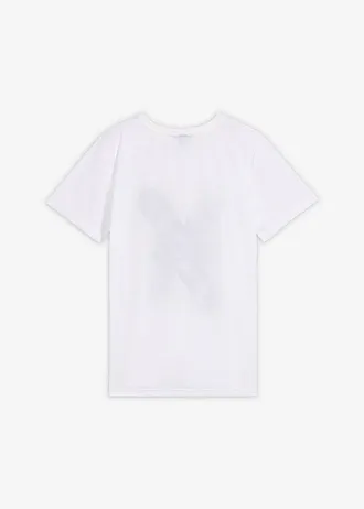 Tričko se skateboardovým potiskem, barva: bílá s potiskem