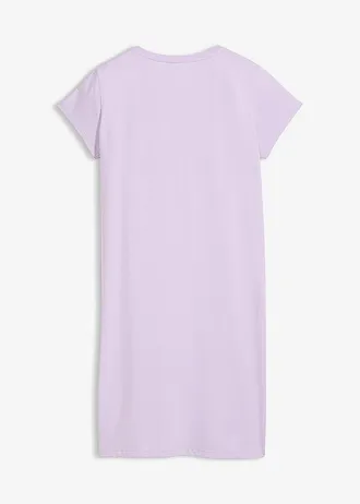 Koszula nocna z nadrukiem Stitcha z czystej bawełny • pastelowy bez z nadrukiem • sklep bonprix