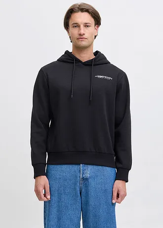 JJ REBEL Hoodie, Kleur: zwart