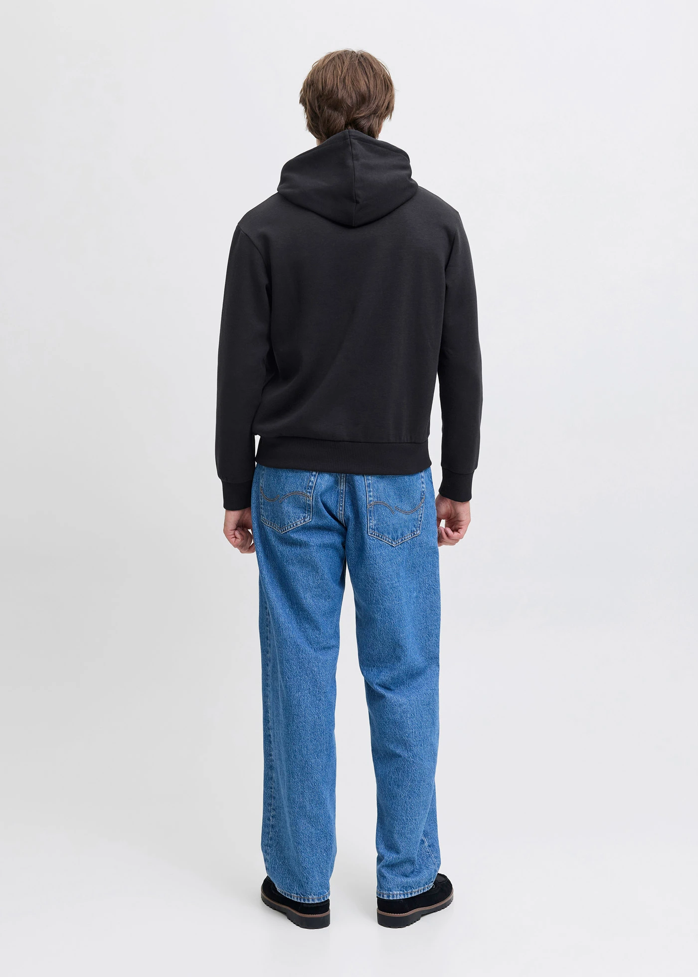 Mikina s kapucí JJ REBEL • černá • bonprix obchod