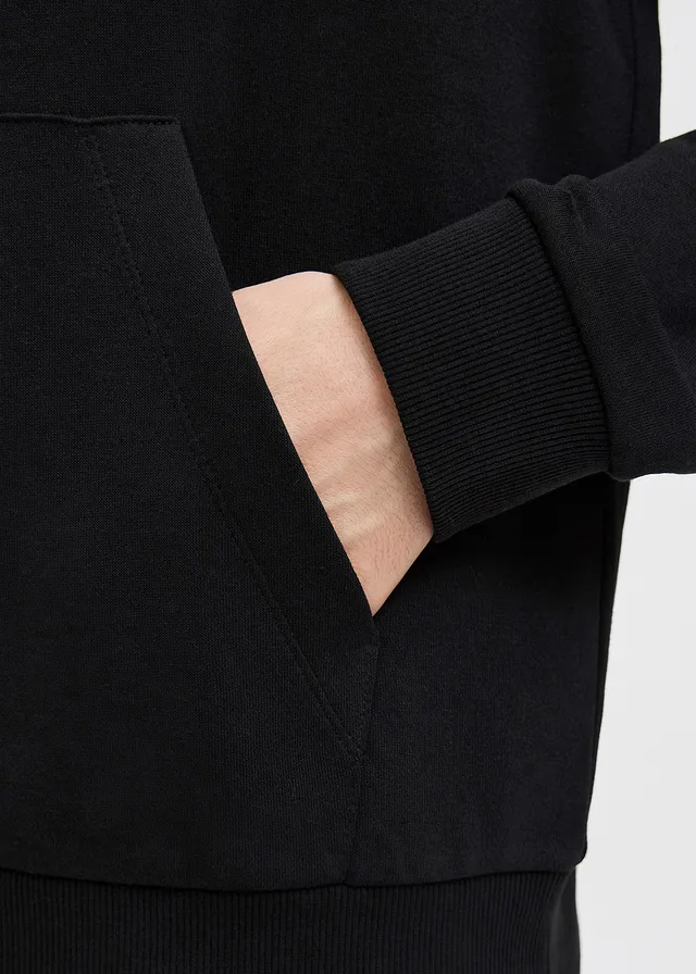Sweat à capuche JJ REBEL, loose • noir imprimé • product-page.page-title-suffix