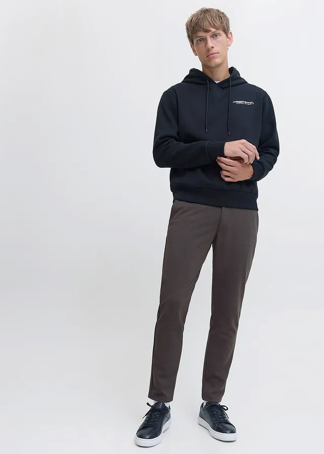 JJ REBEL chino, slim fit, Kleur: donkergrijs