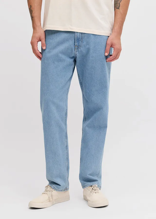 JJ REBEL jeans van puur katoen, relaxed fit • lichtblauw • product-page.page-title-suffix