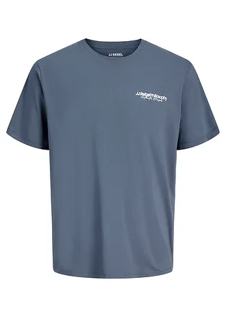T-shirt JJ REBEL z czystej bawełny, loose fit