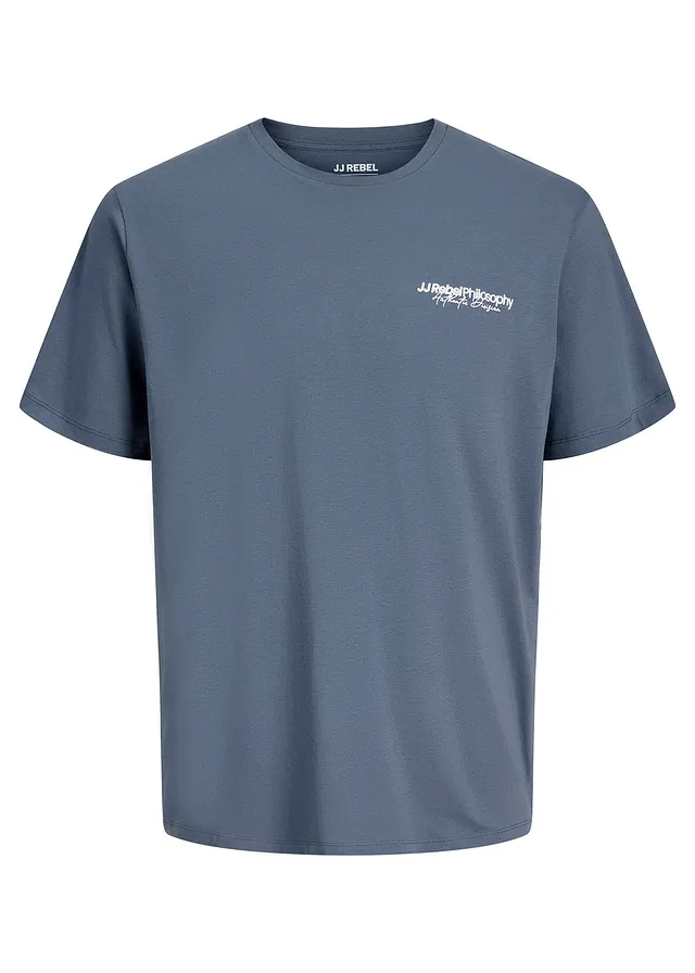 JJ REBEL T-shirt van puur katoen, loose fit