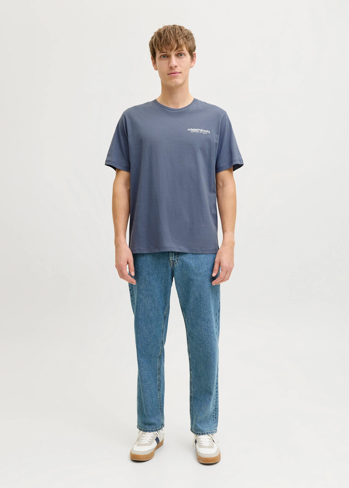 JJ REBEL póló tiszta bio-pamutból, Loose Fit • szürke/mintás • bonprix áruház