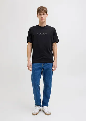 JJ REBEL tričko z čistej bavlny, Loose Fit • čierna potlačená • obchod bonprix
