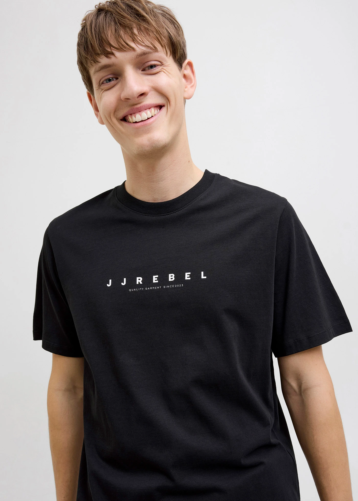 JJ REBEL tričko z čistej bavlny, Loose Fit • čierna potlačená • obchod bonprix