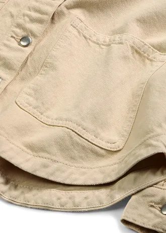 Bunda z čistej bavlny • svetlopiesková • obchod bonprix