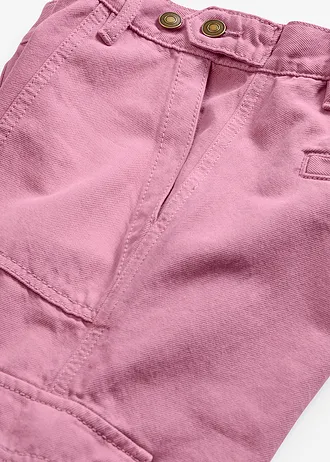 Pantalon cargo 100% coton • mauve • Boutique bonprix