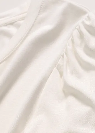 Shirt in een zachte viscosemix • wolwit • bonprix online shop