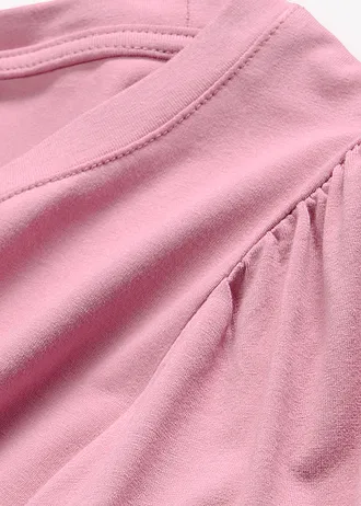 T-shirt doux en viscose extensible • mauve • Boutique bonprix