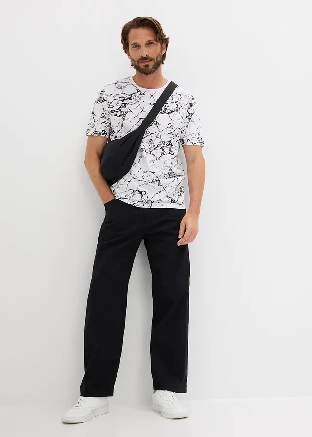 T-shirt 100% coton • blanc + noir • product-page.page-title-suffix
