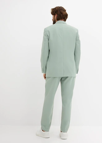 Pak (2-delig), regular fit, Kleur: rookgroen